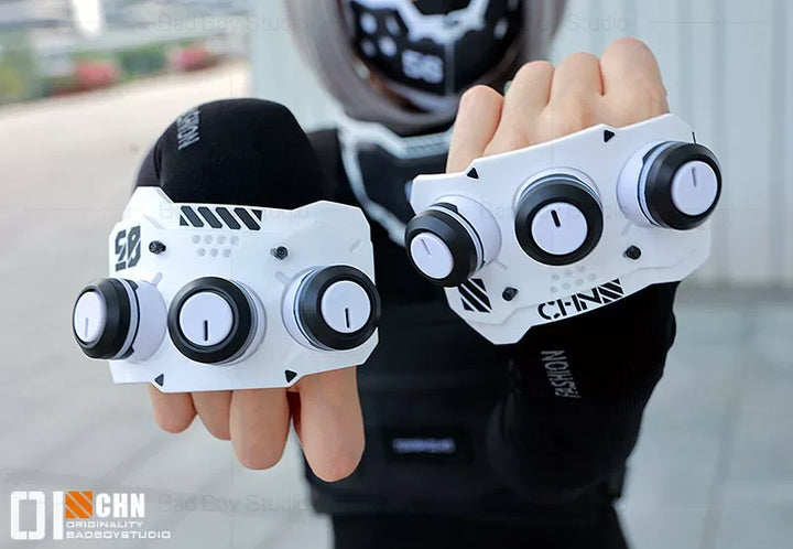 Máscara Facial Completa Cyberpunk de Badboystudio, Conjunto de Casco Táctico Mecánico, Accesorio de Ciencia Ficción, Cosplay, Actuación en Escenario, Regalo, Juguetes