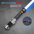 Obi-Wan EP4 Crystal Warehouse NeoPixel TXQSTUDIO Replica Lightsaber Metal Hilt Led Blade Cosplay Toys For Adult Sword Jedi
