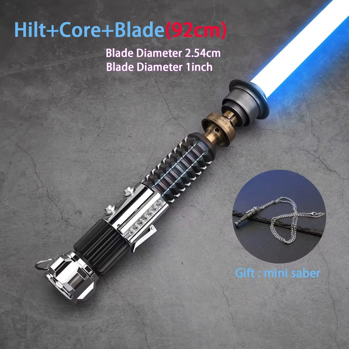 Obi-Wan EP4 Crystal Warehouse NeoPixel TXQSTUDIO Replica Lightsaber Metal Hilt Led Blade Cosplay Toys For Adult Sword Jedi