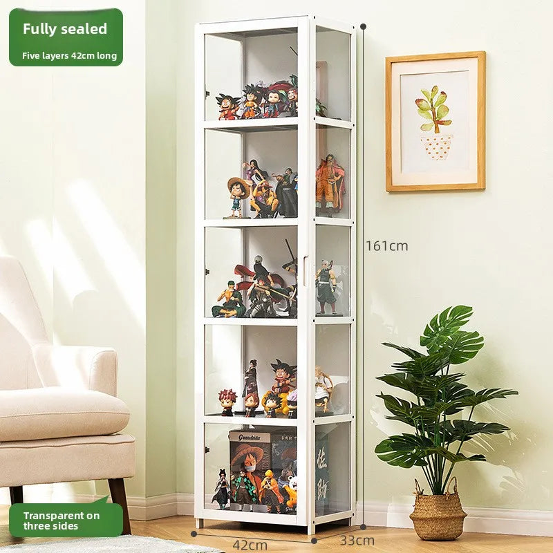 Vitrina expositora de figuras firme, soporte de exhibición de acrílico para Lego, estante para productos que no son de vidrio, expositor para modelos de juguetes y cigarrillos.