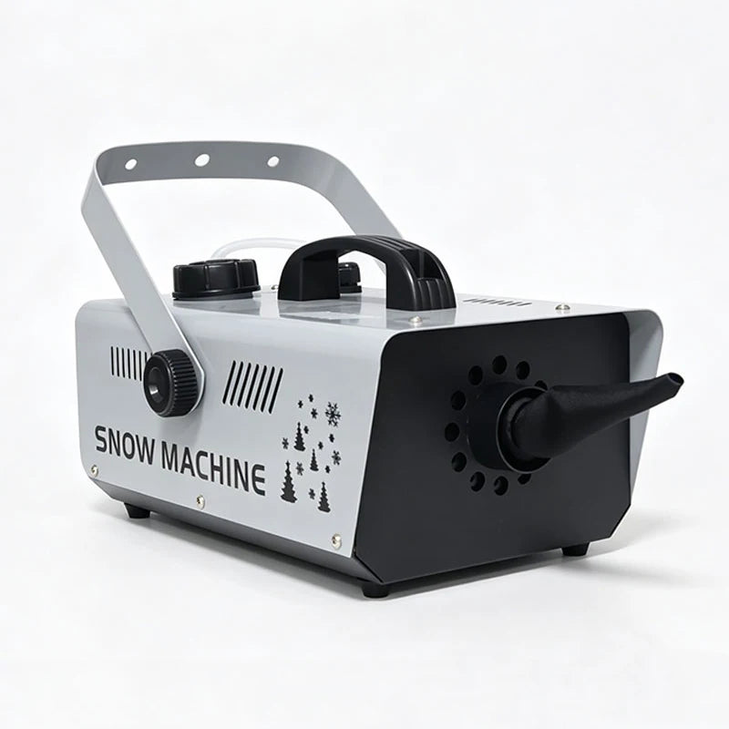 Máquina de Nieve para Escenarios, Máquina de Hacer Copos de Nieve con Sistema de Control Dual, Decoración para Fiestas de Navidad, Bodas y Exteriores