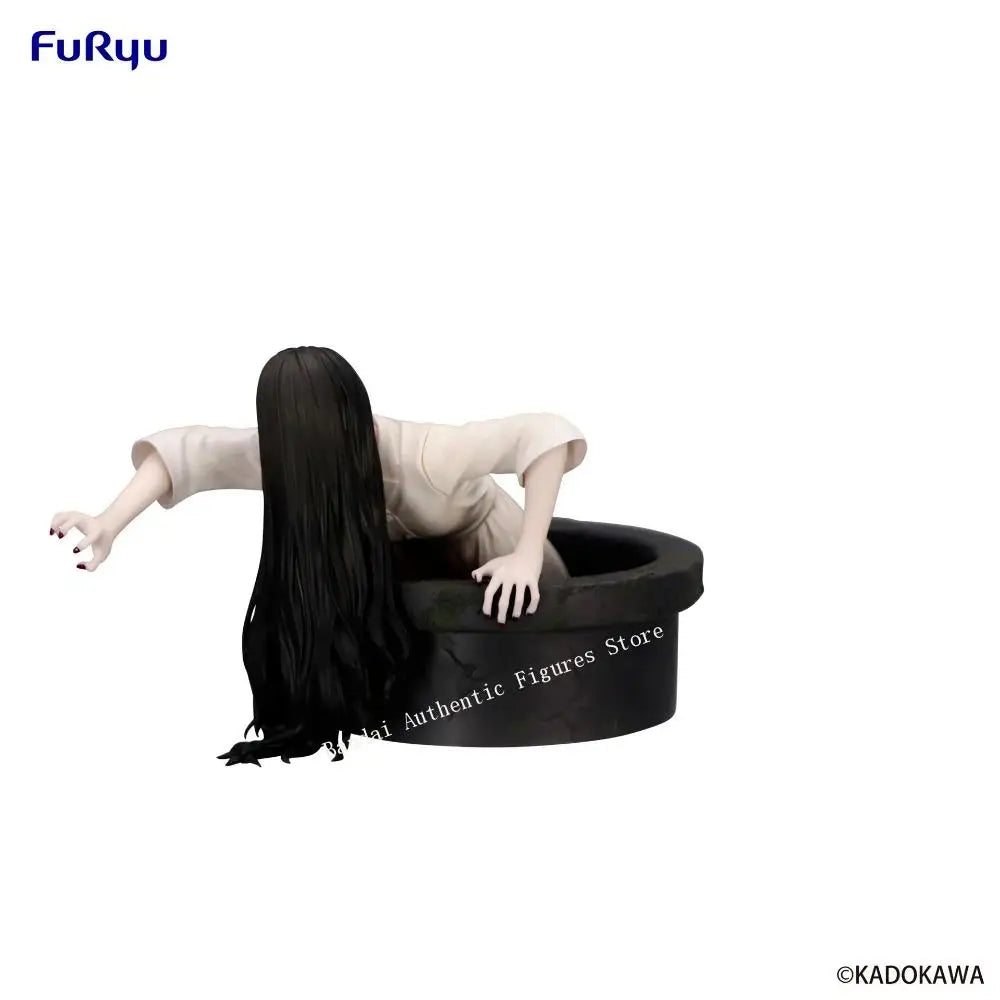 En Stock, Figura Original de FuRyu, Yamamura Sadako de 9cm, Colección de Anime, Modelo de Juguete, Figura de Noodle Stopper, Regalo de Cumpleaños