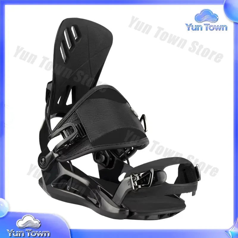 Fijaciones de Snowboard para Step-In, Dureza Media 7-8, Carbono, PU, Amortiguación EVA, Ligeras, para Riders Avanzados
