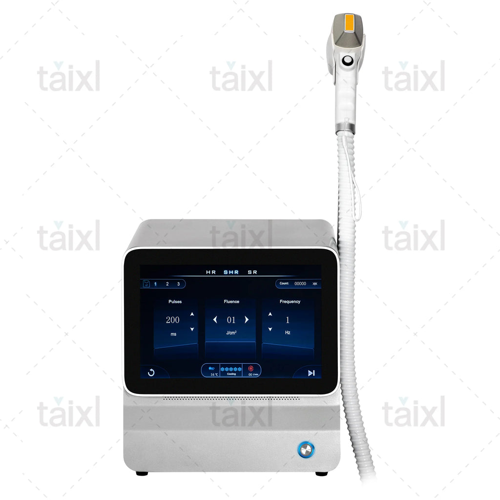 Máquina de Depilación Láser de Diodo 808nm Ice Platinum de 4500W, Depiladora Permanente e Indolora para Cuerpo, Rostro y Axilas con Cabezal de Enfriamiento
