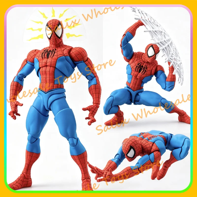 En stock KO SHF Figuras de Spider-Man Gamerverse, figuras de acción coleccionables, figuras de acción de anime, juguetes.