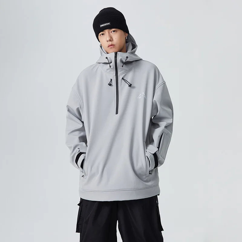 Sudadera con capucha para hombre y mujer, ropa de Snowboard, gruesa, cálida, profesional, impermeable, esquí, abrigo superior, Invierno