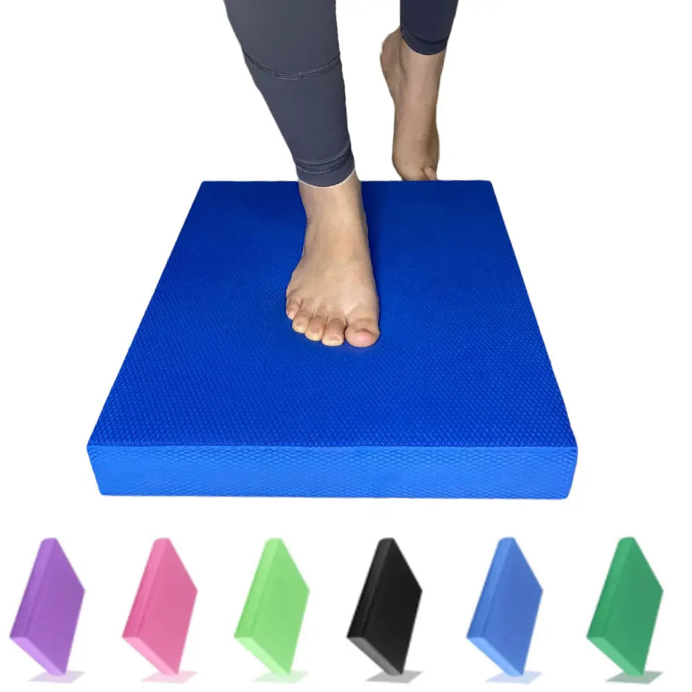 Almohadilla de equilibrio suave, estera de Yoga TPE, almohadilla de ejercicio de espuma, cojín de equilibrio grueso, tabla de equilibrio para Fitness, Yoga, Pilates, para fisioterapia