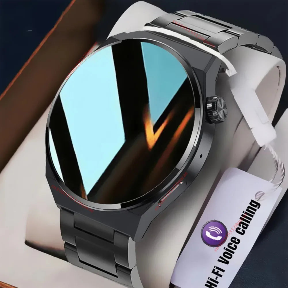 Reloj inteligente 2026 Watch 5 Pro con seguimiento GPS, pantalla AMOLED de 1.52'', resolución 360*360, llamadas BT, monitor de salud, resistente al agua, para hombre Ht30