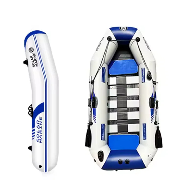 Solarmarine 2,3 M PVC bote de pesca inflable bote canoa barcos de carreras y Kayak de esquí acuático para adultos deportes acuáticos al aire libre