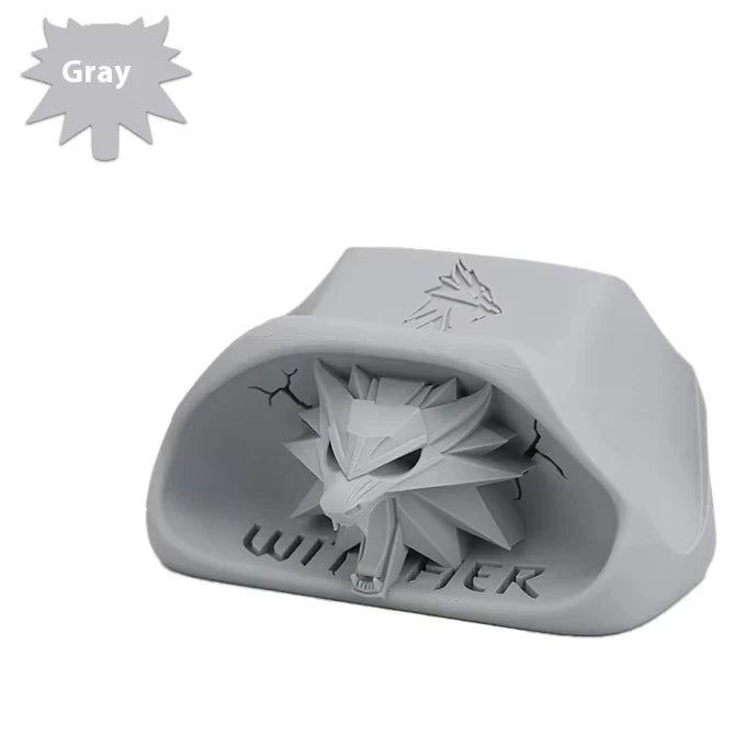 Soporte Base para controlador de juego con insignia de cabeza de lobo para mando de Xbox, periféricos para juegos, accesorios de ordenador, organizador de almacenamiento de escritorio