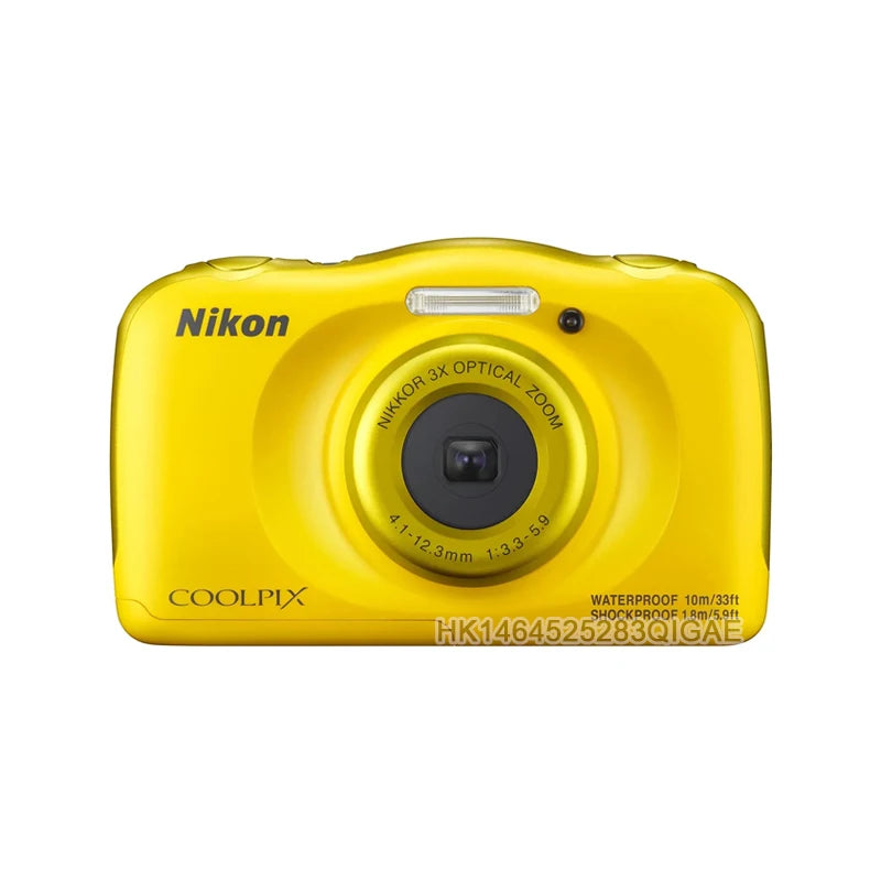 Cámara digital Nikon W100 COOLPIX de 13,2 MP CMOS, resistente a golpes y al polvo, LCD de 2,7 pulgadas, Full HD, cámara de grabación de vídeo de 1080P