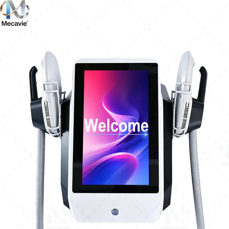 Dispositivo de Reducción de Grasa EMS RF de Nueva Generación, 6500W, 200HZ, con Doble Manípulo, para Esculpir el Cuerpo, Reafirmar la Piel y Equipo de Belleza