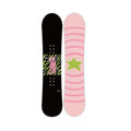Tabla de Snowboard de Invierno de Alta Calidad, Ecológica, para Esquí al Aire Libre, Nivel Principiante, Juvenil, con Estampado de Leopardo Rosa en Serigrafía