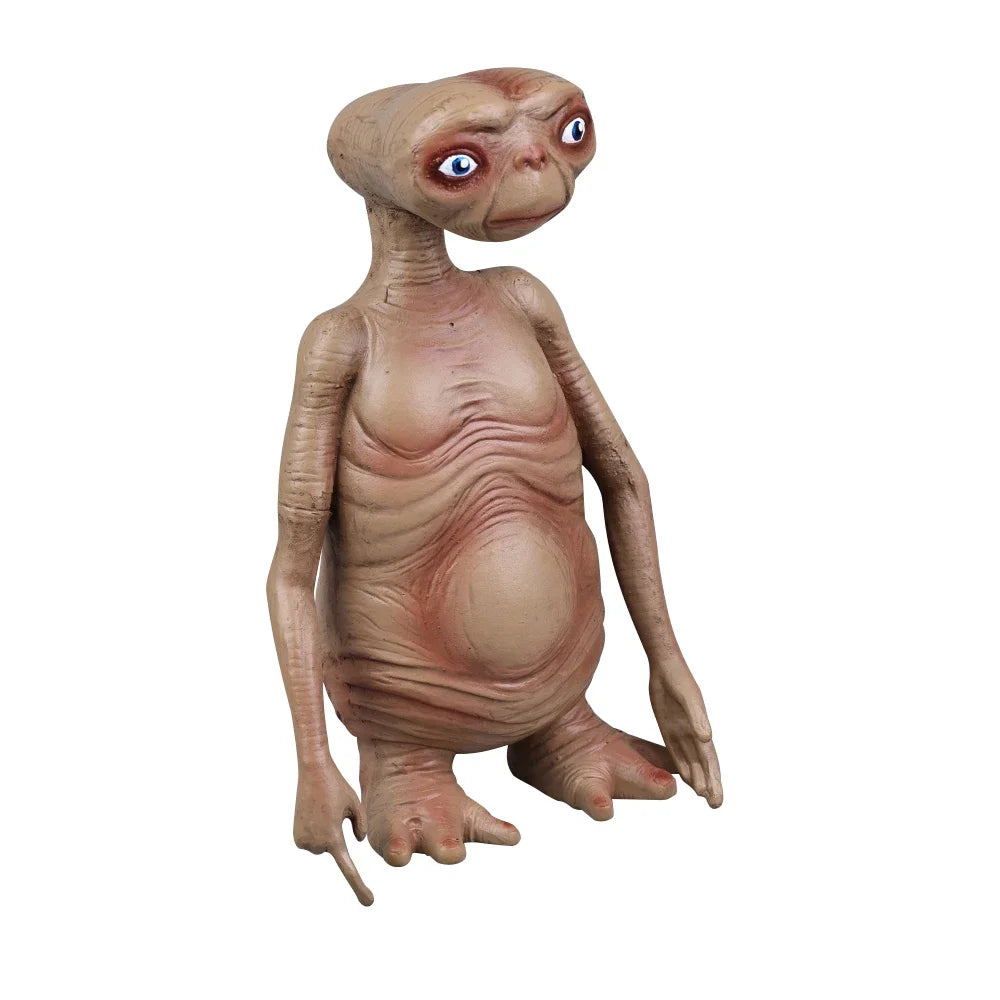 Figuras de acción de OVNI extraterrestre ET, estatua de mesa de PVC, juguetes, mascota de látex para regalos, adornos, recuerdos