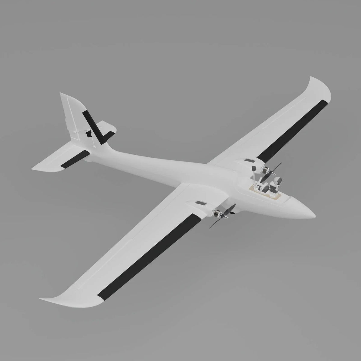 X2100, dron de ala fija con doble motor para fotografía aérea, modelo de avión de control remoto para adultos, ideal para aficionados.