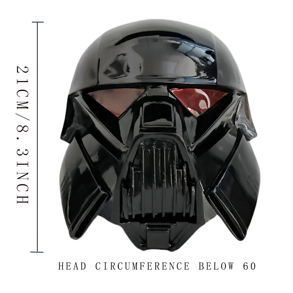 SW Dark Trooper Helmet Star Mandalorian Replica Xmas Collectible Props Wars Halloween Cosplay Mask TK040