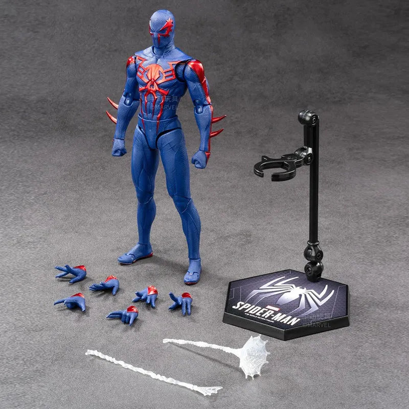 ZD Toys Marvel Avengers Iron Man Figura de acción MK3 MK6 MK50 Spider-Man: No Way Home Scarlet Spider Figura de acción coleccionable Regalo