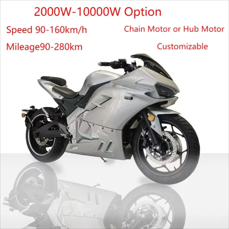 2025 Best-selling Off-road Electric Motorcycles with 2000W to 15000W Motors Available for Customization Dirt Bike Moto Sportbike