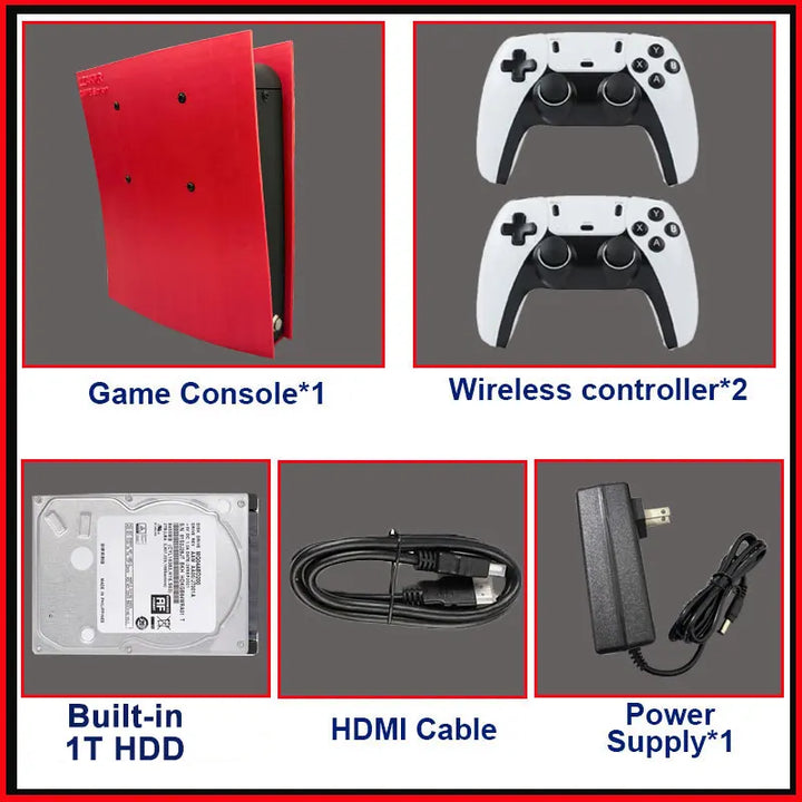 Consola de Juegos Retro X2 Intel I3-3110M 1TB 70,000+ Juegos 60+ Emuladores 4K HD TV Controles Inalámbricos