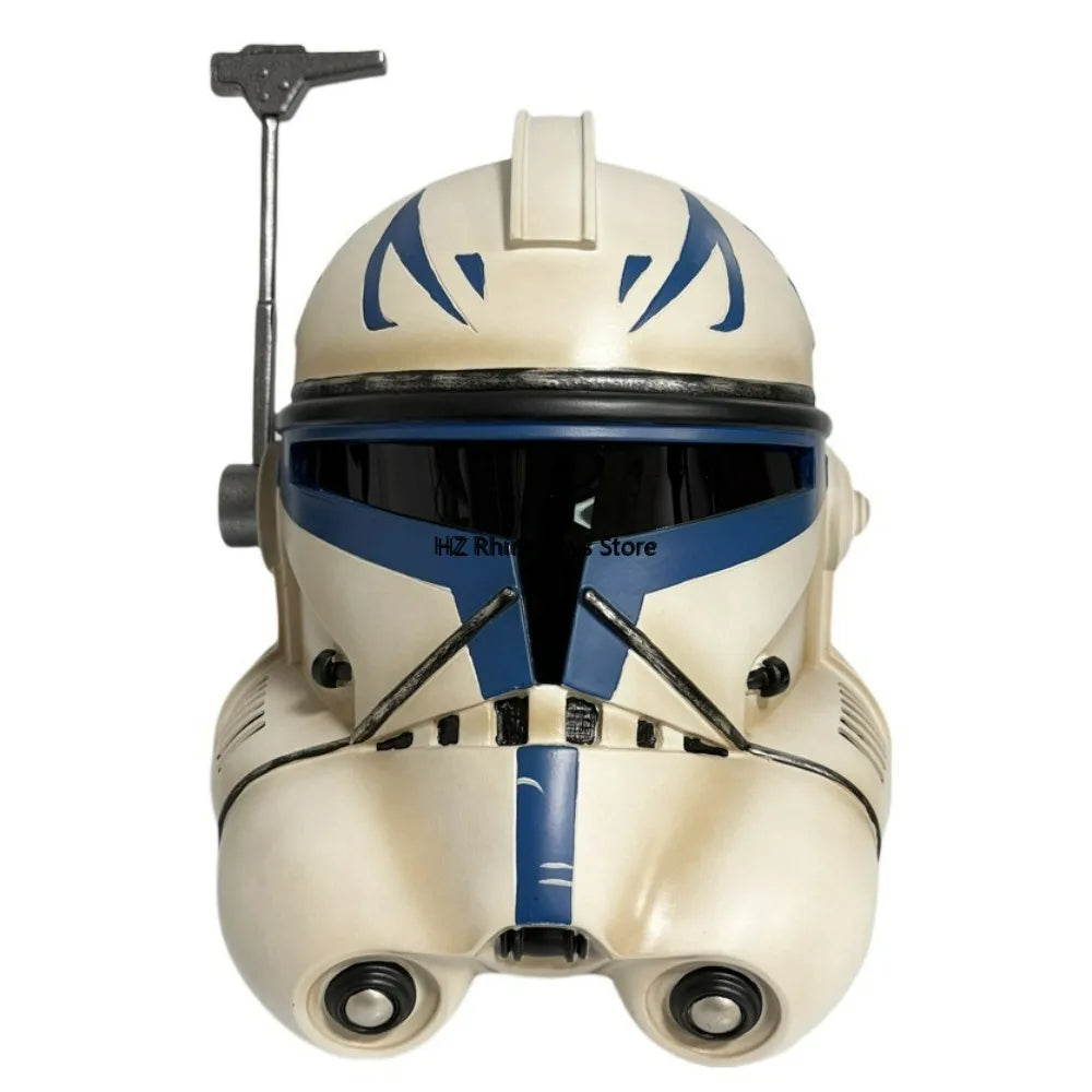 SW Captain Rex Helmet Resin Material STAR The Black Series WARS Clone Ahsoka Roleplay Mask for Halloween Cosplay TK021 TK076