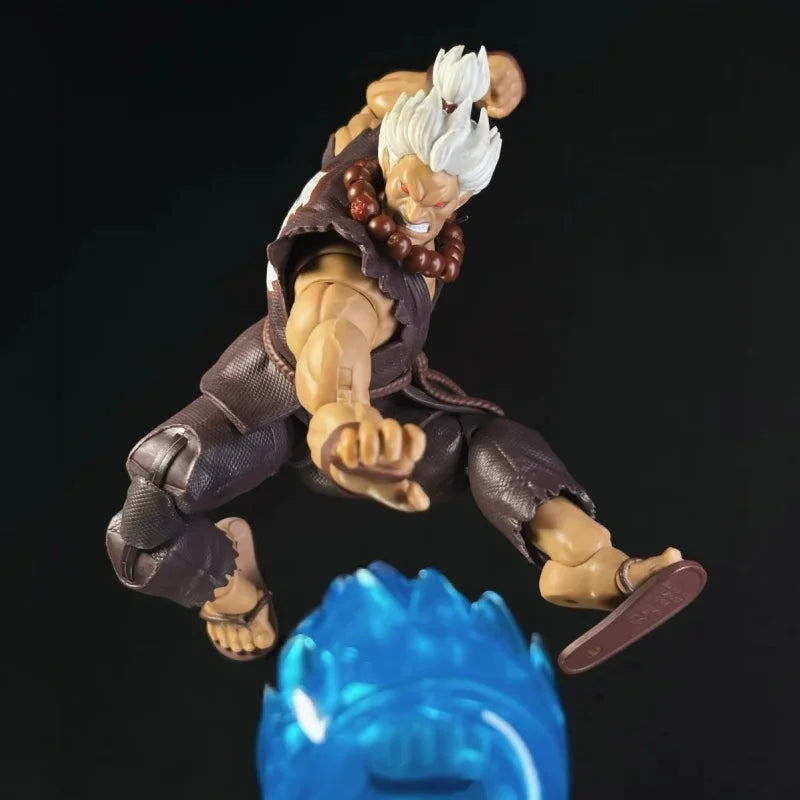 In Stock Jada Toys Street Fighter Shin Akuma SDCC Exclusive Limited Articulated Action Figure Movable Collectible Model Doll