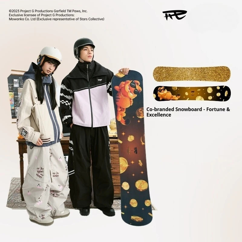 REV 145/152/156/160cm Chapa para Snowboard Engravura y Deslizamiento Profesional de Invierno Resistente al Desgaste para Todo el Agua