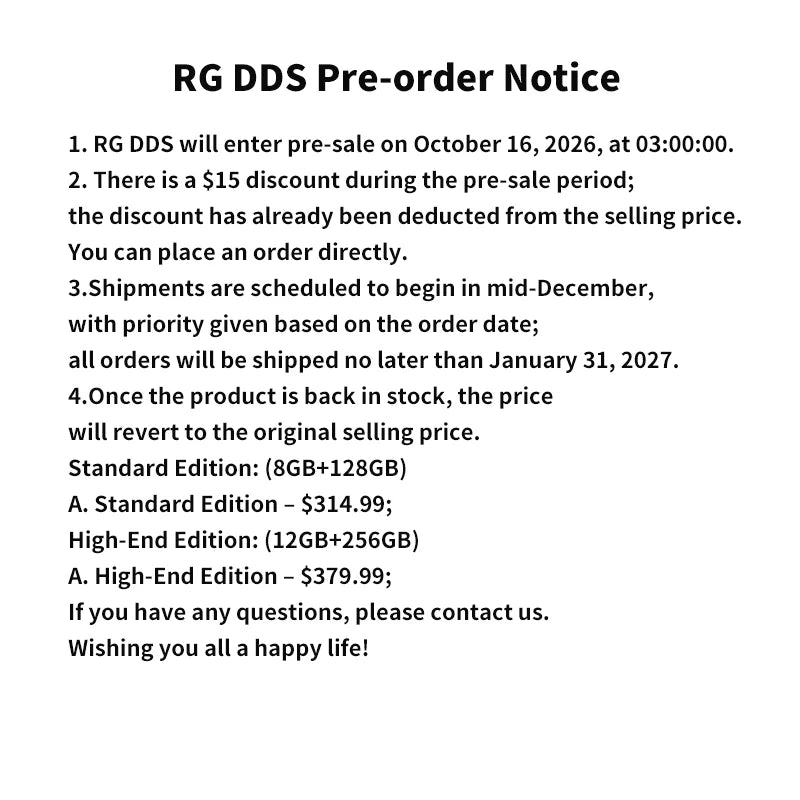 Consola de Juegos Portátil Retro Anbernic RG DDS con Pantalla IPS de 4.7"/4" Doble, Batería de 6000mAh, Android, 16 Juegos, Compatible con Asistente de IA y Streaming