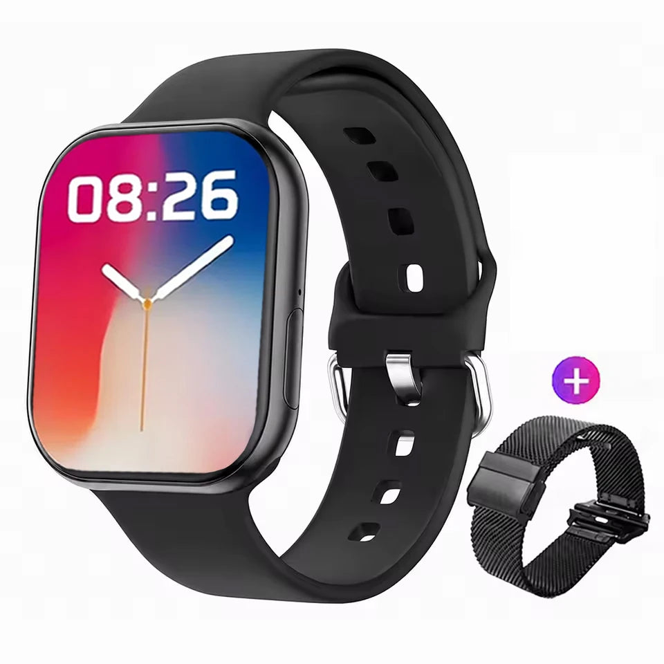 iOS New Watch Series 11 Smartwatch Ultra HD AMOLED Heart Rate GPS IP68 Waterproof Sport Fitness Wireless Call Original Bracelet
