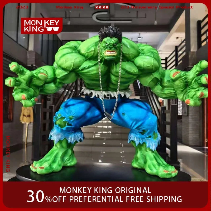 50cm The Avengers Figure Hulk Robert Bruce Banner Extra Large Anime Collectible Model Desktop Ornaments Toys Holiday Gifts