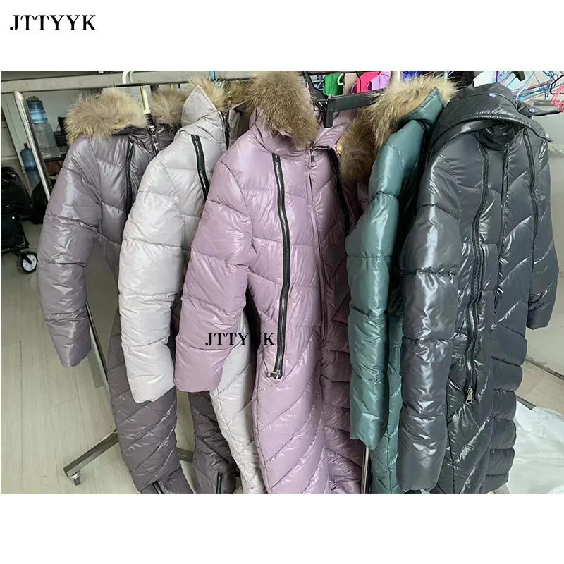 -30 ° Traje de Nieve de una Pieza para Mujer, Mono de Esquí, Chaqueta de Snowboard para Invierno, Traje Cálido para Actividades al Aire Libre