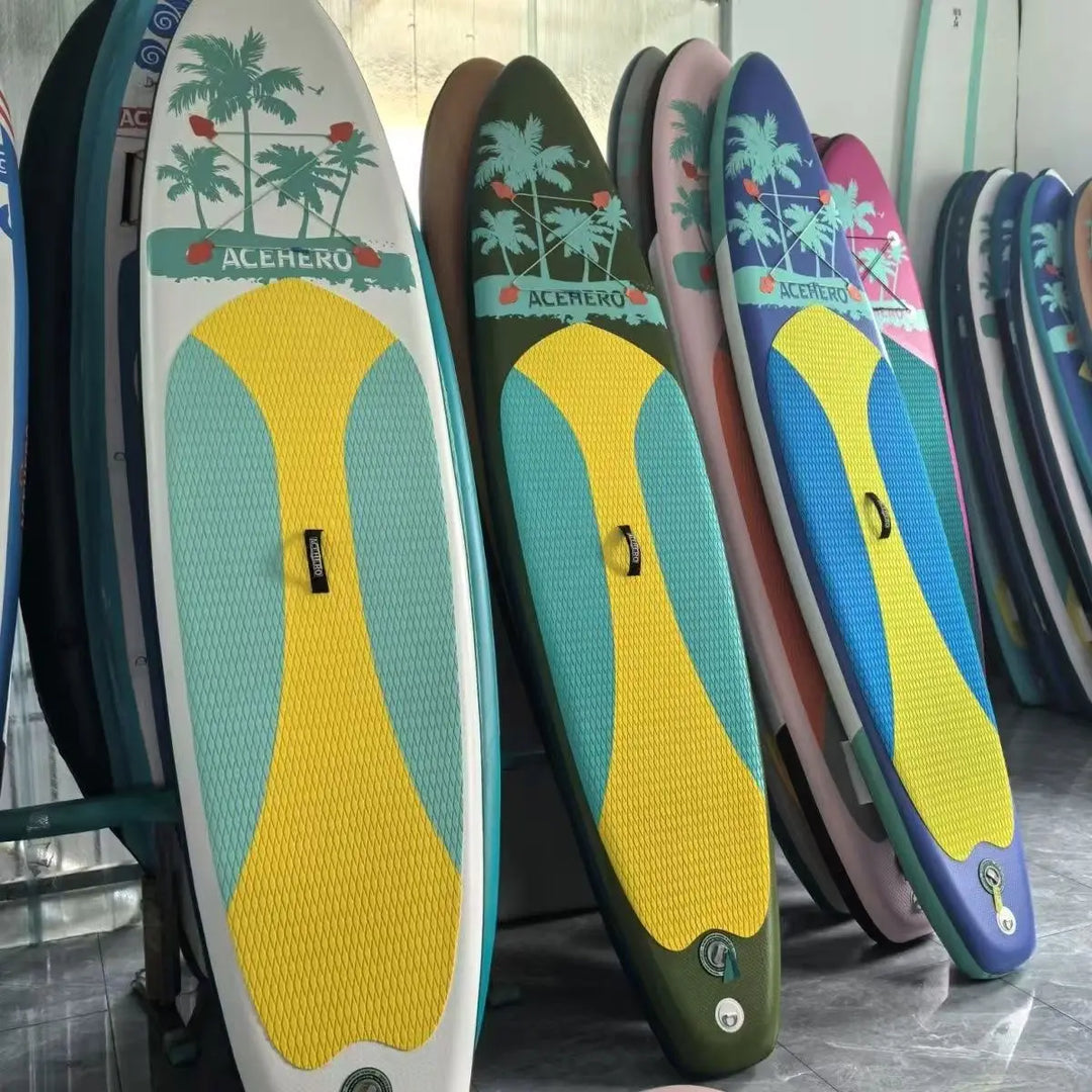 Tabla de Paddle Surf Inflable Multiusos para Pesca y Recreación, Tabla SUP para Adultos, Tabla de Paddle Surf Reforzada y Ancha para Dos Personas