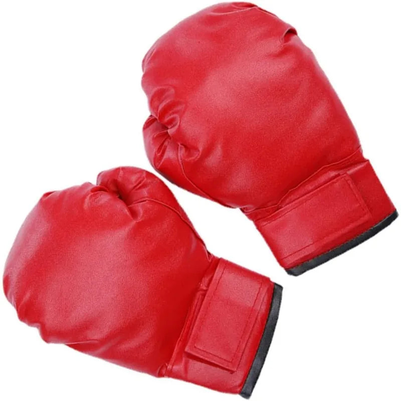 Guantes de boxeo MMA profesionales, guantes extendidos de cuero PU resistentes al desgaste, guantes de entrenamiento Kickboxing MMA para entrenamiento físico