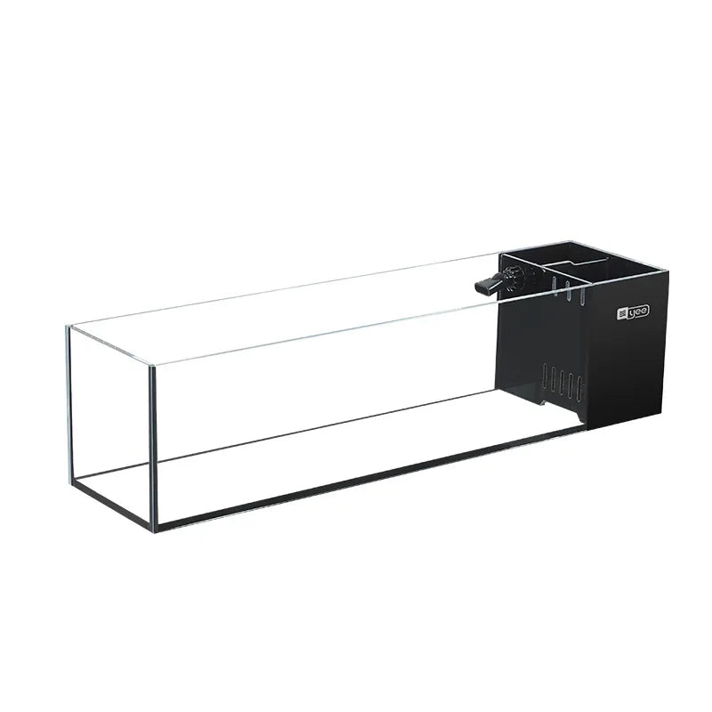 Wholesale Low Iron Glass 20 Gallon Betta Fish Tank Ultra Clear Desktop Decoration Aquarium Tank With Aquarium Pump and Led