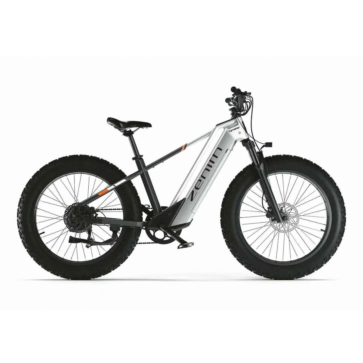 Bicicleta eléctrica para adultos Cyrusher Zenith, motor de 250W, batería de 52V15Ah, velocidad máxima de 25 km/h, autonomía de 96 km, amortiguador, neumático de 26 pulgadas