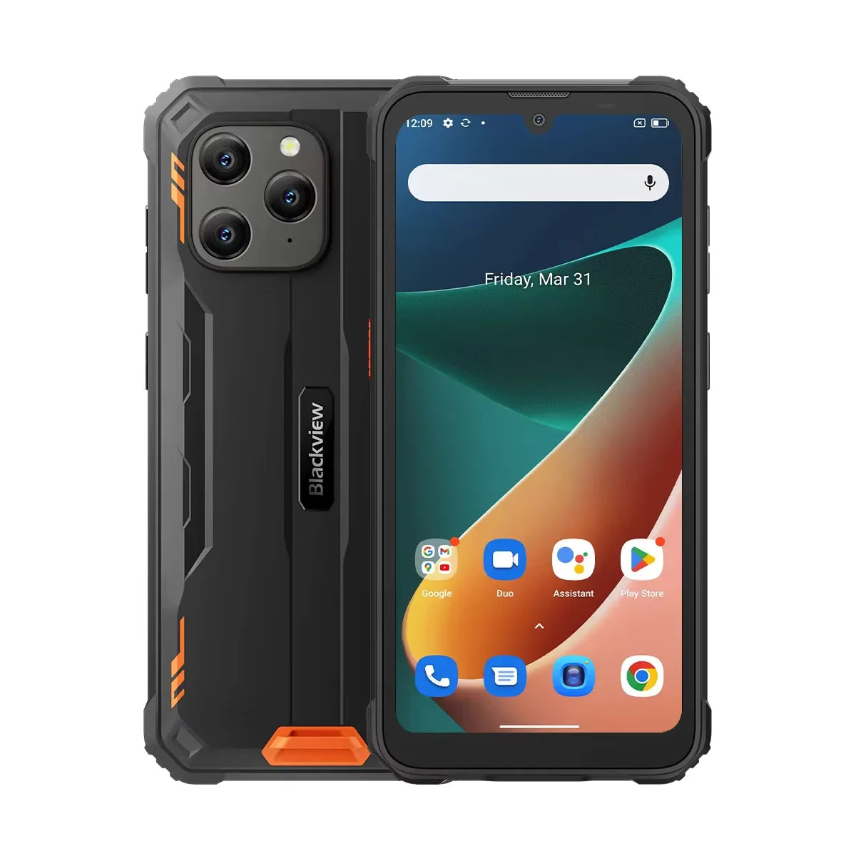 Blackview BV5300 PRO Rugged Phone, 6.1" HD Display, 6580mAh Battery, 4GB RAM 64GB ROM, IP68 IP69K Waterproof Dustproof