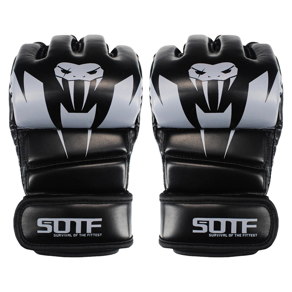 SOTF-guantes de boxeo Multicolor de serpiente venomosa, guantes de boxeo de Tigre, Muay Thai, muay thai, caja de almohadillas Sanda
