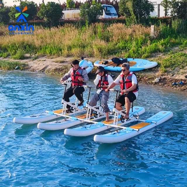 Venta Directa de Fábrica: Bicicleta Acuática Inflable Comercial, SUP, Tabla de Pedales para Varias Personas, Venta al Por Mayor para Proyectos de Parques de Diversiones