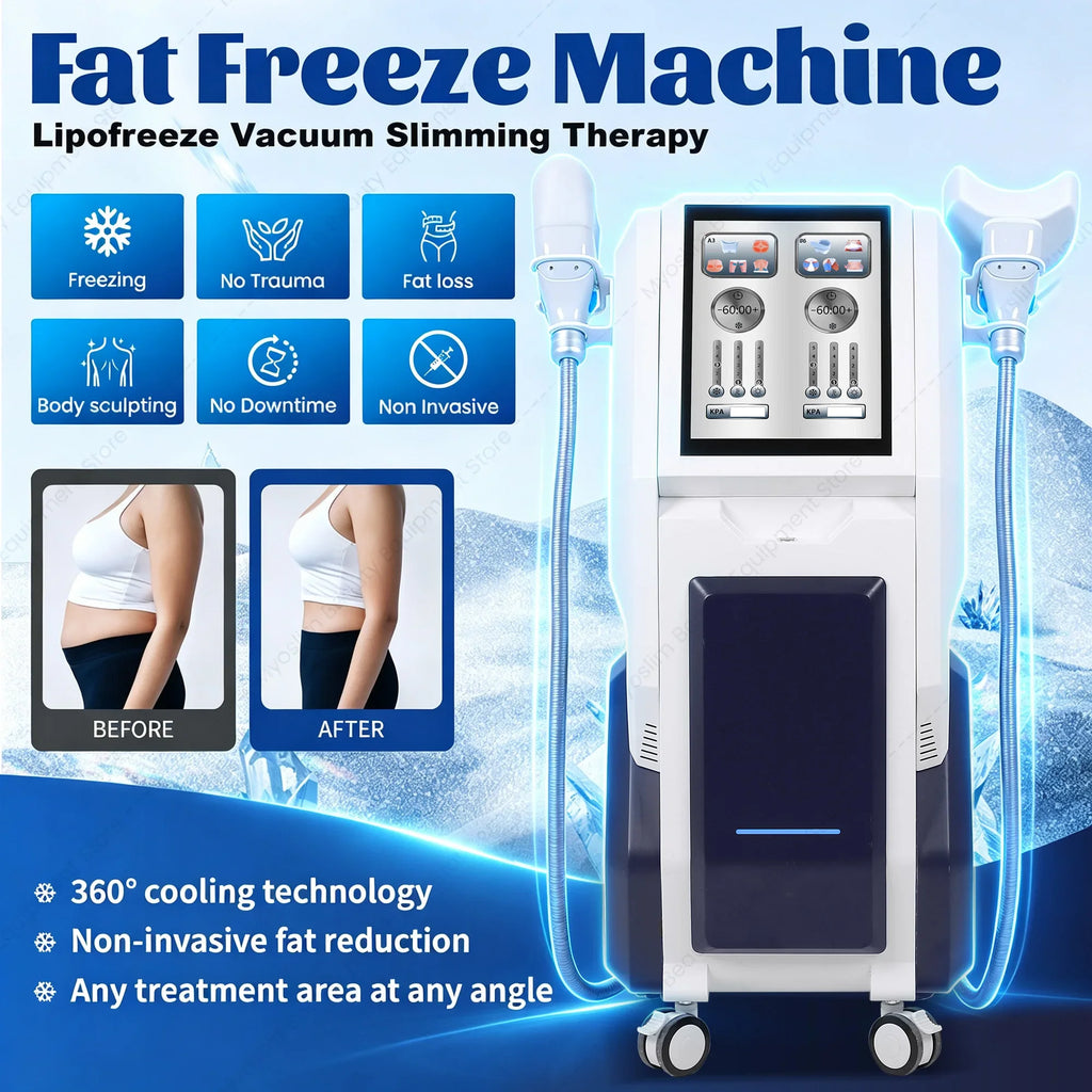 Nueva Máquina Adelgazante Corporal 360 RF, Dispositivo de Escultura Corporal, Reafirmación de la Piel, Pérdida de Peso, Eliminación Rápida de la Celulitis, Cavitación, Congelación de Grasa