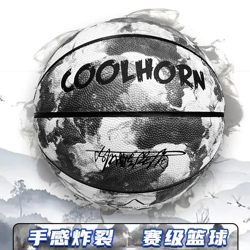 Pelotas de baloncesto tamaño oficial 5/6/7 Material de PU resistente al desgaste juego de entrenamiento de baloncesto interior al aire libre regalos de Navidad para hombres
