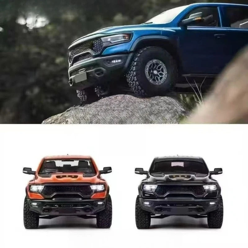 Coche RC KM Dodge RAM 1500 TRX 1/8, Eléctrico, 4WD, Simulación Realista, Todoterreno, Camioneta, Vehículo a Control Remoto RTR