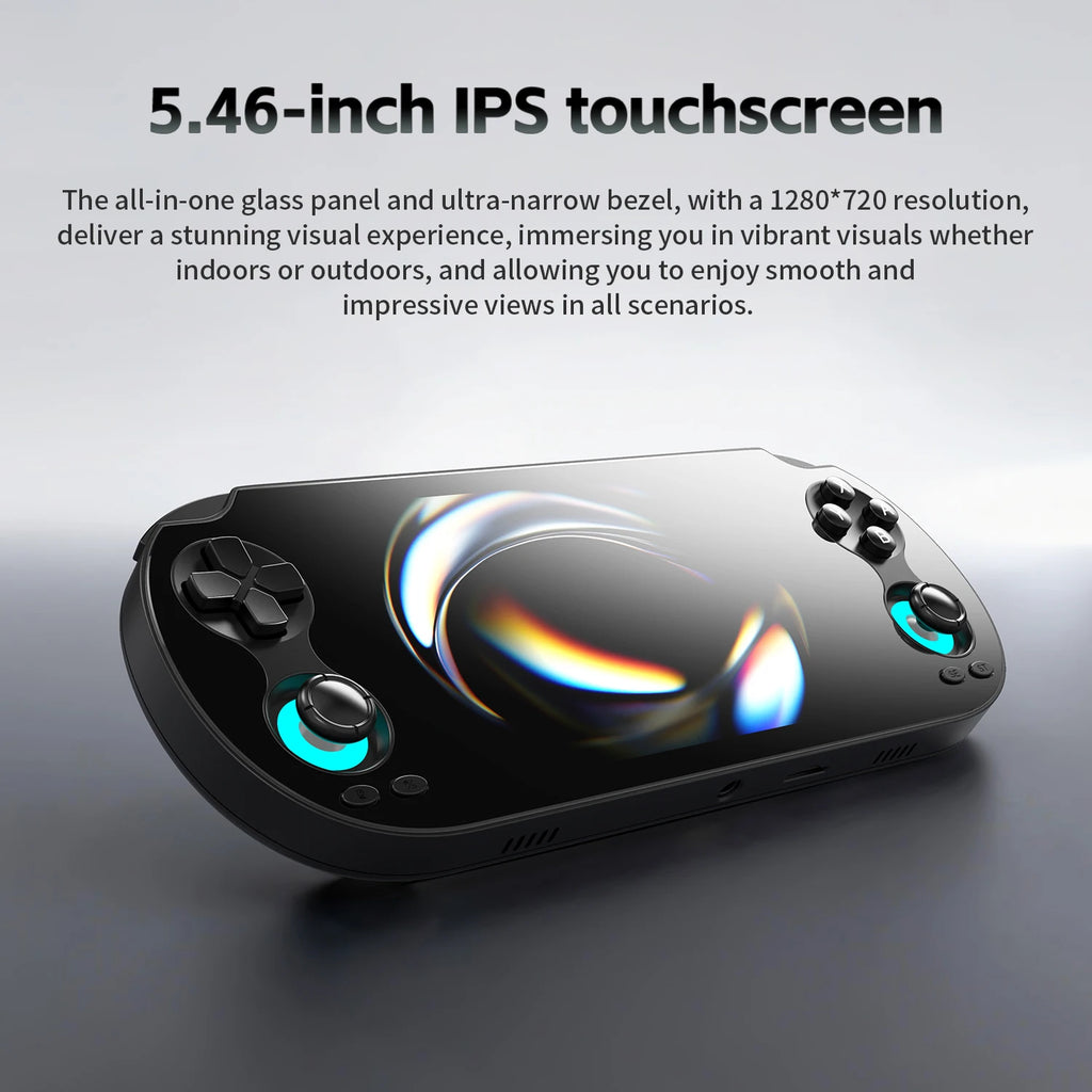 Consola de videojuegos portátil ANBERNIC RG VITA, pantalla táctil IPS de 5.46", Android, 5000mAh, reproductor de juegos portátil multiemulador, WIFI 5, transmisión por IA