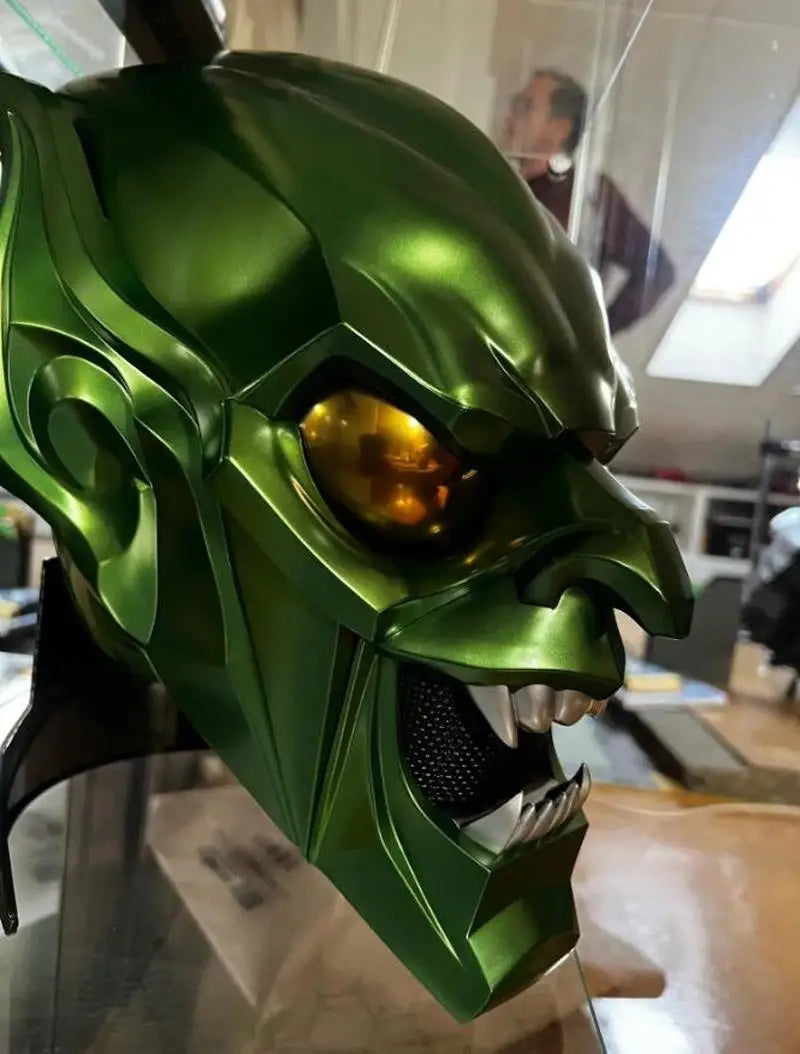 Casco del Goblin Verde, Serie Original Legend, Máscara de Cosplay de No Way Home, Artículo de Colección, Regalo para Fanáticos