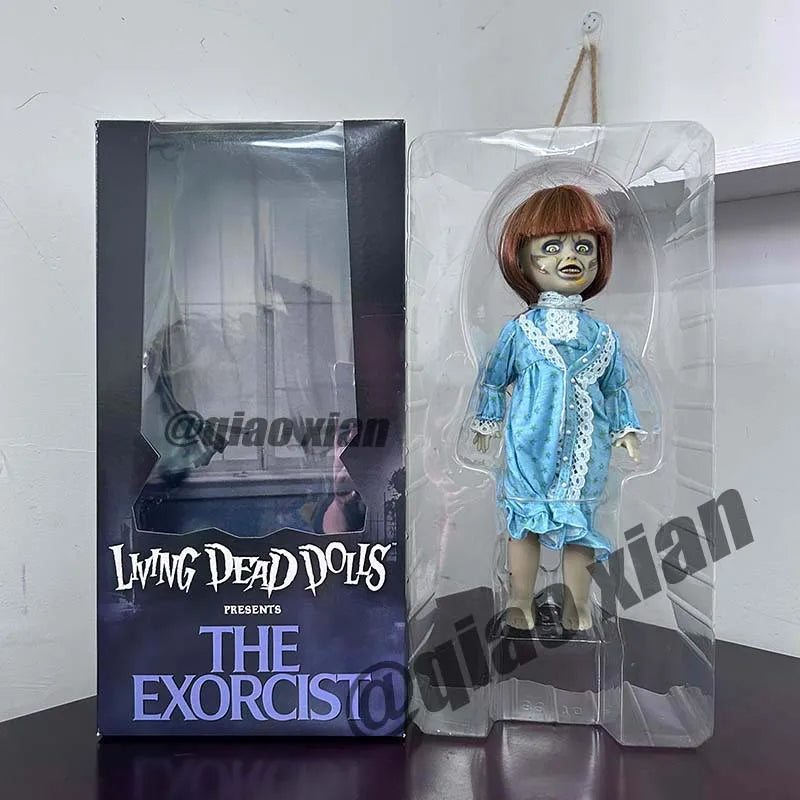 30cm Mezco Horror Living Dead Dolls figura el exorcista articulación móvil PVC figura modelo figura de dibujos animados juguete regalos de cumpleaños