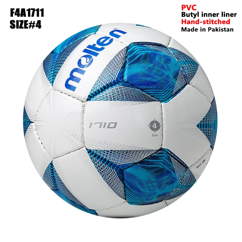 Balones de Fútbol Molten 2027, Tamaño Estándar 5 y 4, Alta Calidad, para Césped Artificial, Deportes de Equipo, Partidos, Entrenamiento, Fútbol