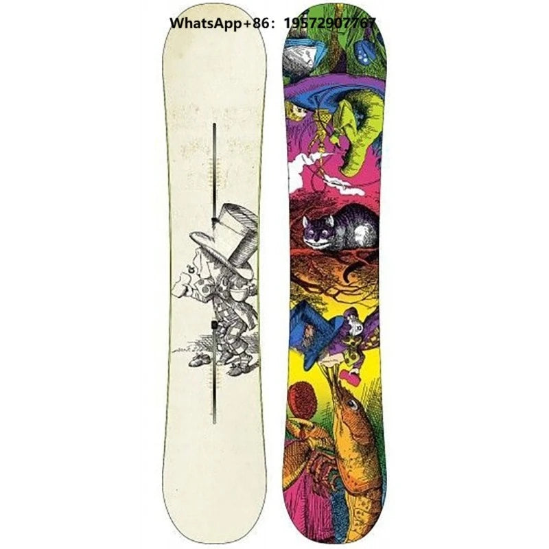 Tabla de Snowboard Personalizada con Núcleo de Fibra de Álamo para Adultos y Niños