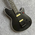 Puente de trémolo Floyd Rose negro mate personalizado para guitarra con perilla roja