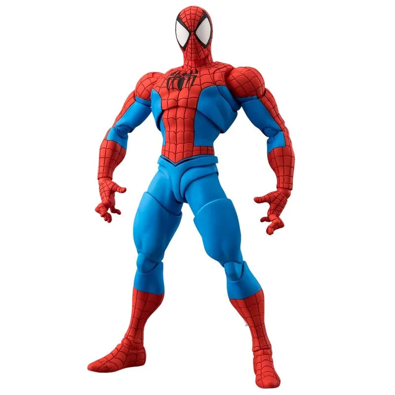 Figura de acción articulada Shfiguarts Marvel Spider-Man versión lucha, coleccionable para adultos, para exhibir en casa o en el escritorio.