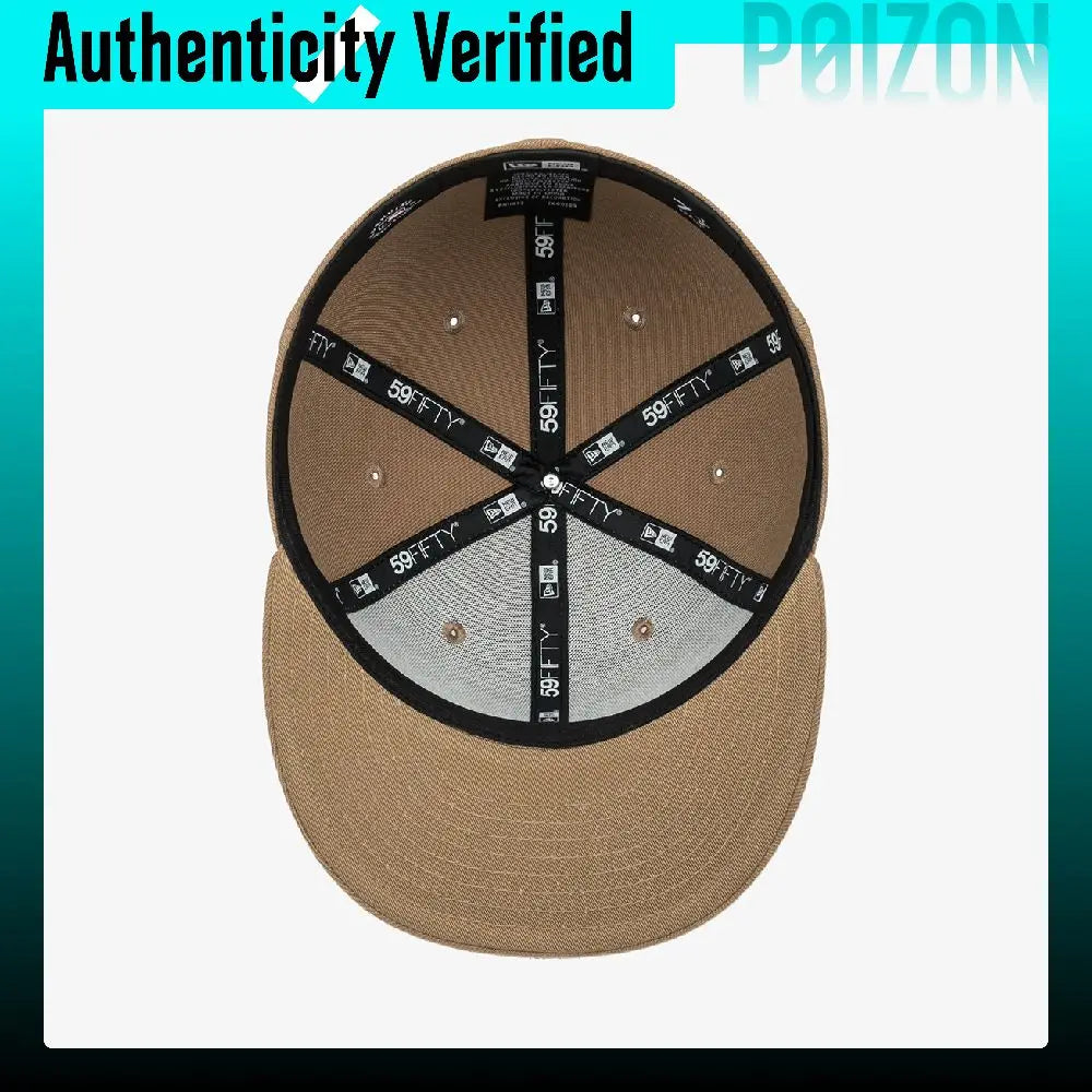 Gorra de béisbol unisex de poliéster New Era caqui 14561930