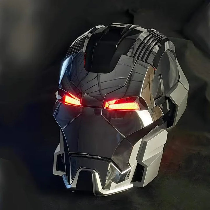 En Stock: Casco de Iron Man Mark17 con Control por Voz, Apertura y Cierre Automático Eléctrico, Máscara Mecha Usable, Regalo Personalizado para Fans