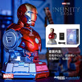 Killerbody Marvel Iron Man MK3 Estación de Carga con Puerto de Carga Rápida PD de 65W, Cargador Multi-Puerto para Escritorio, Oficina, Hogar, Modelo Coleccionable para Adultos